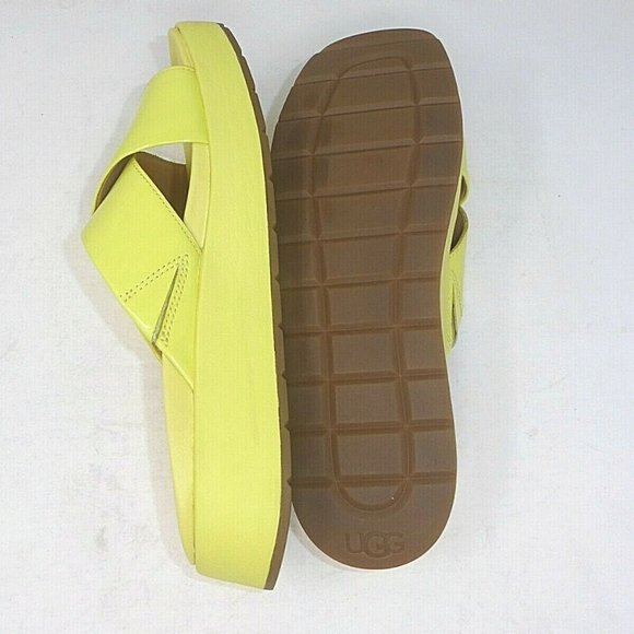 UGG Emily Patent Leather Slide Sandals Women’s Size 6 NEW - Picture 6 of 6